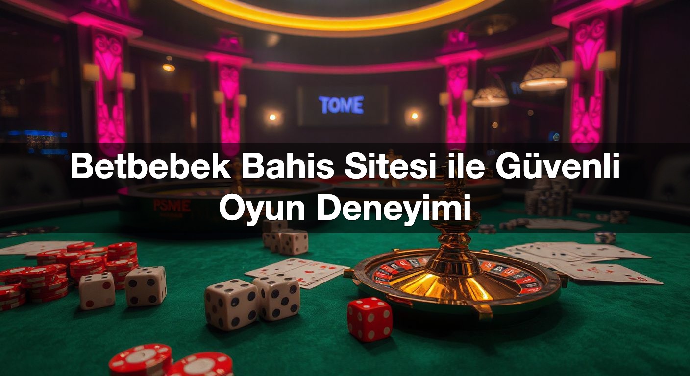 Betbebek Bahis Sitesi ile Güvenli Oyun Deneyimi 1 Betbebek Bahis Sitesi ile Güvenli Oyun Deneyimi